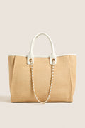 Natural White Jaxon Tote