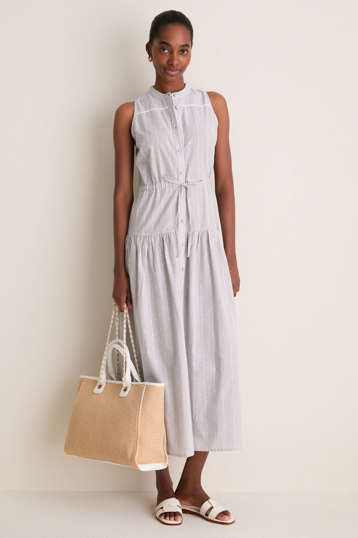 Natural White Jaxon Tote