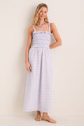 Navy and White Analiese Nap Dress