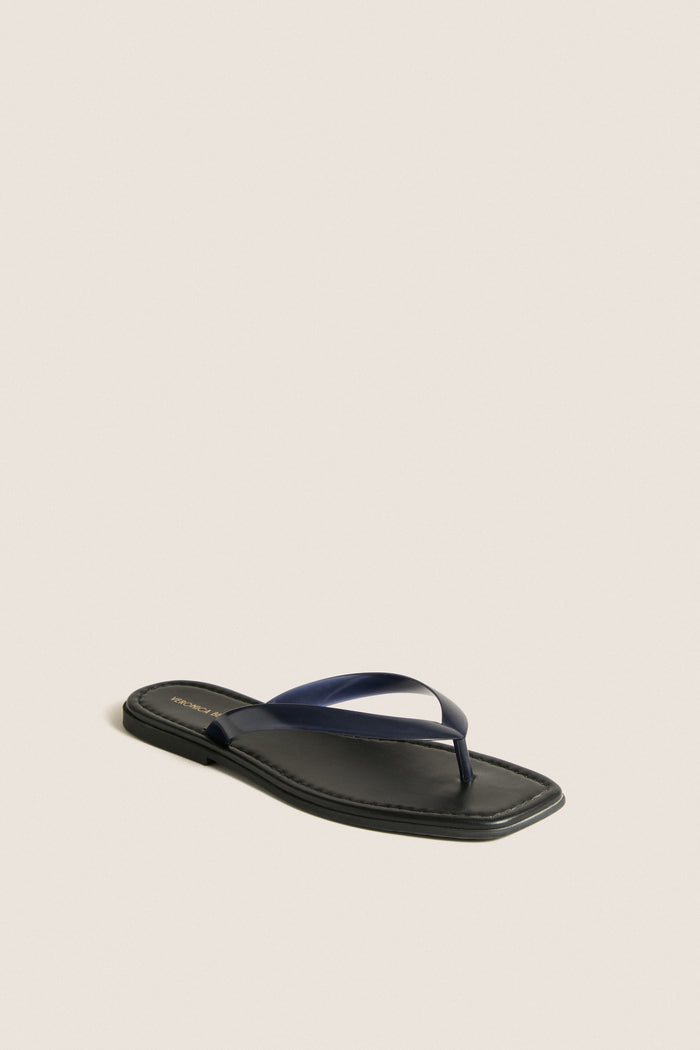 Navy Clea Sandals
