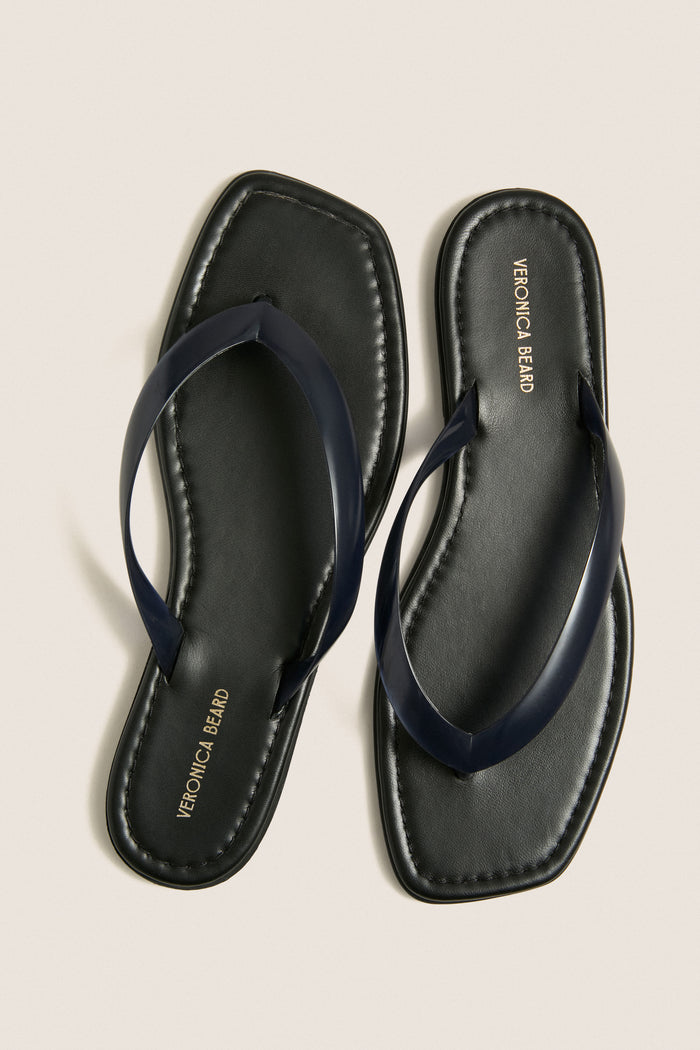 Navy Clea Sandals