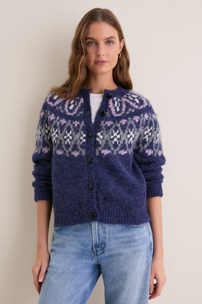 Navy Irene Cardigan