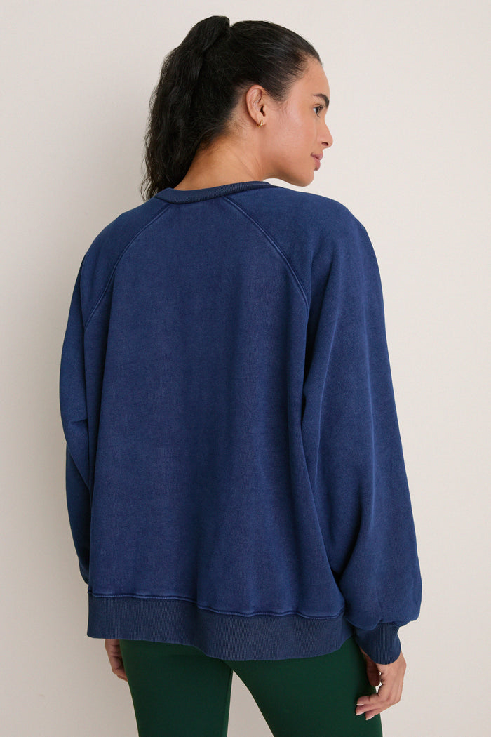 Navy Katarina Crewneck