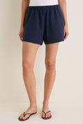 Navy Pique Wyatt Shorts