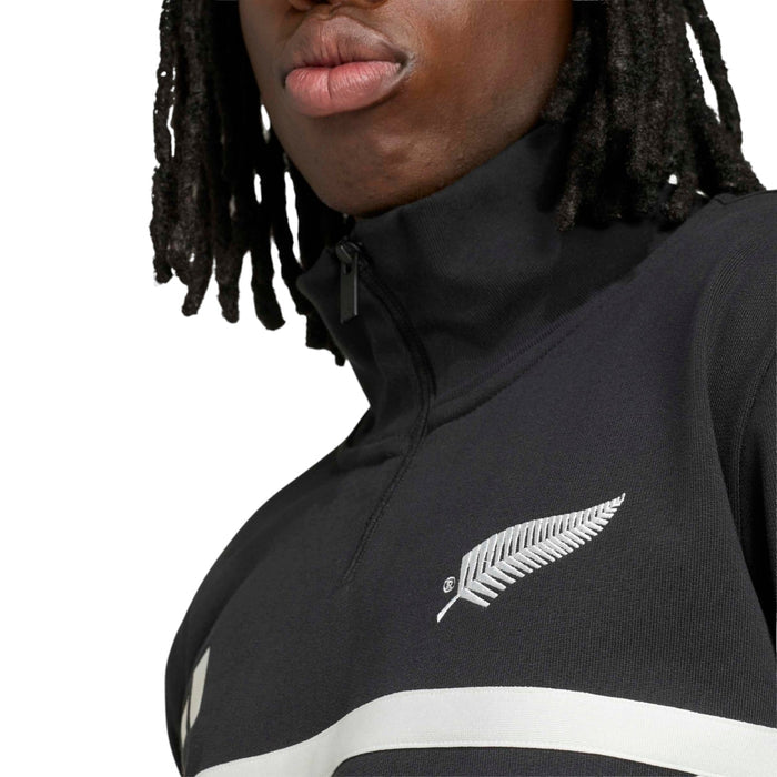 adidas All Blacks LSW QZ Top NF Black