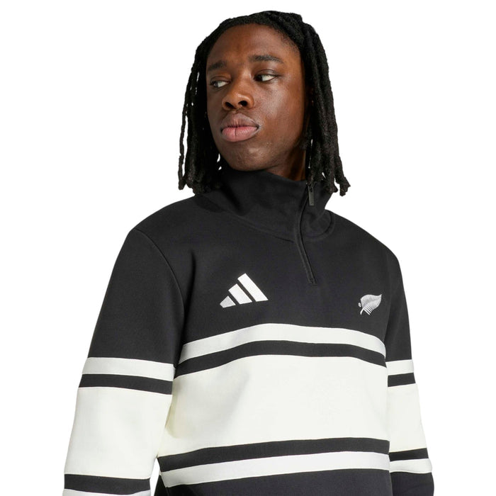 adidas All Blacks LSW QZ Top NF Black