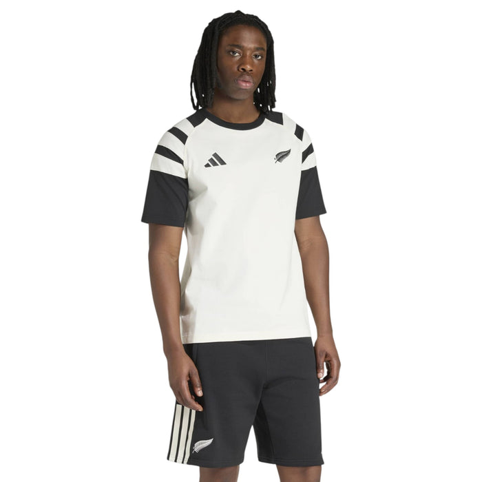 adidas All Blacks Mens LSW Tee White