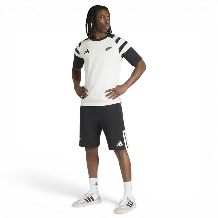 adidas All Blacks Mens LSW Tee White