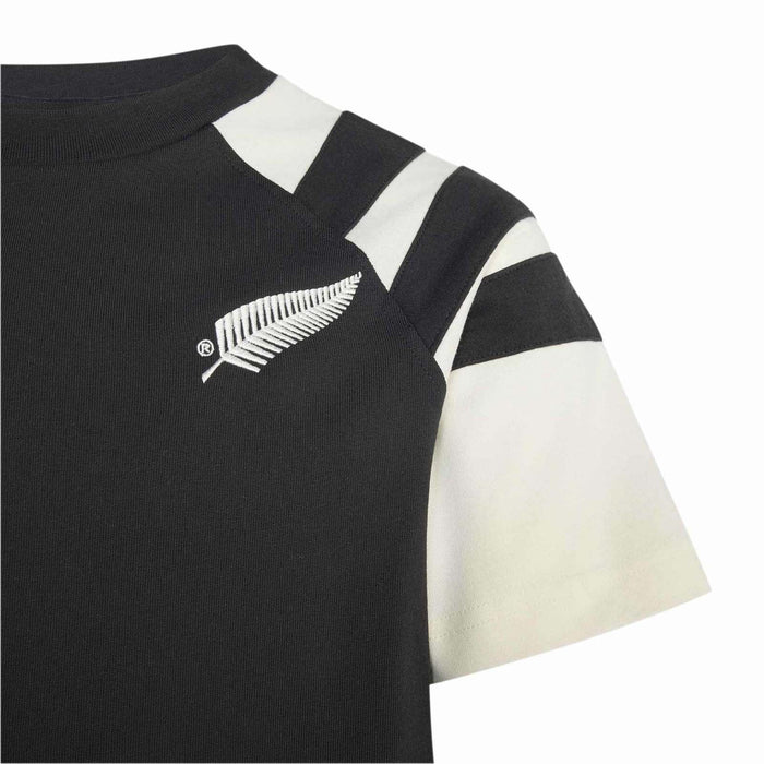 adidas All Blacks Kids LSW Tee Black