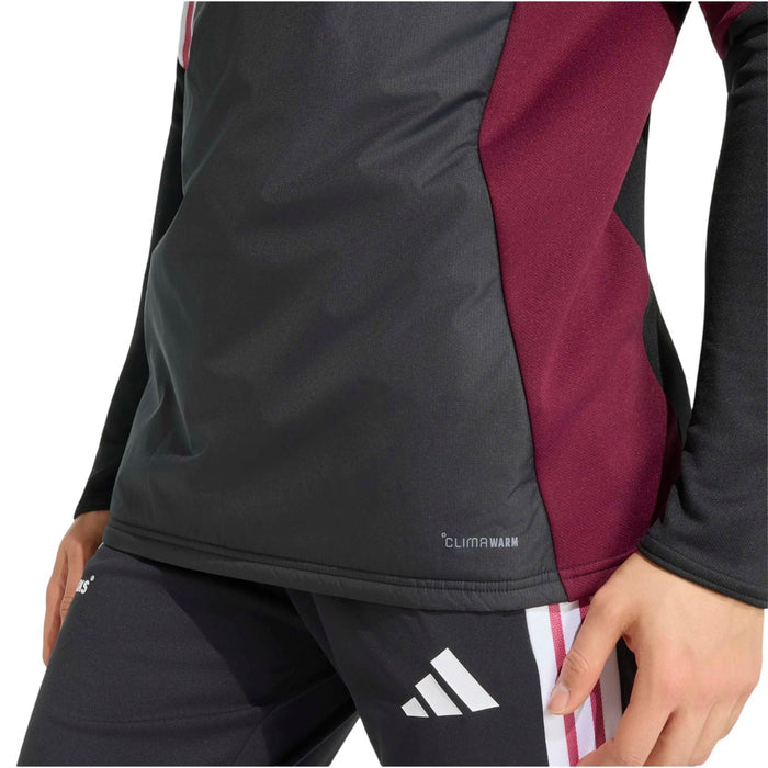 adidas All Blacks Mens Winter QZ Top Blk