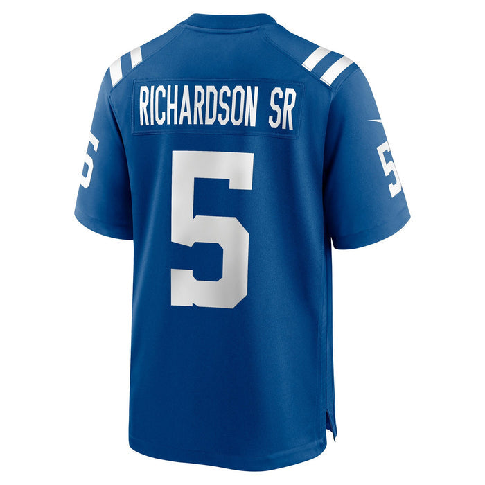 NIKE Colts Richardson Sr 5 Hm Jsy Blue