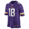 NIKE Vikings Jefferson 18 Hm Jsy Purple