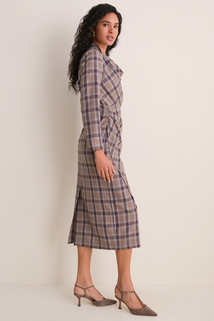 Noteworthy Plaid Sinclair Dress