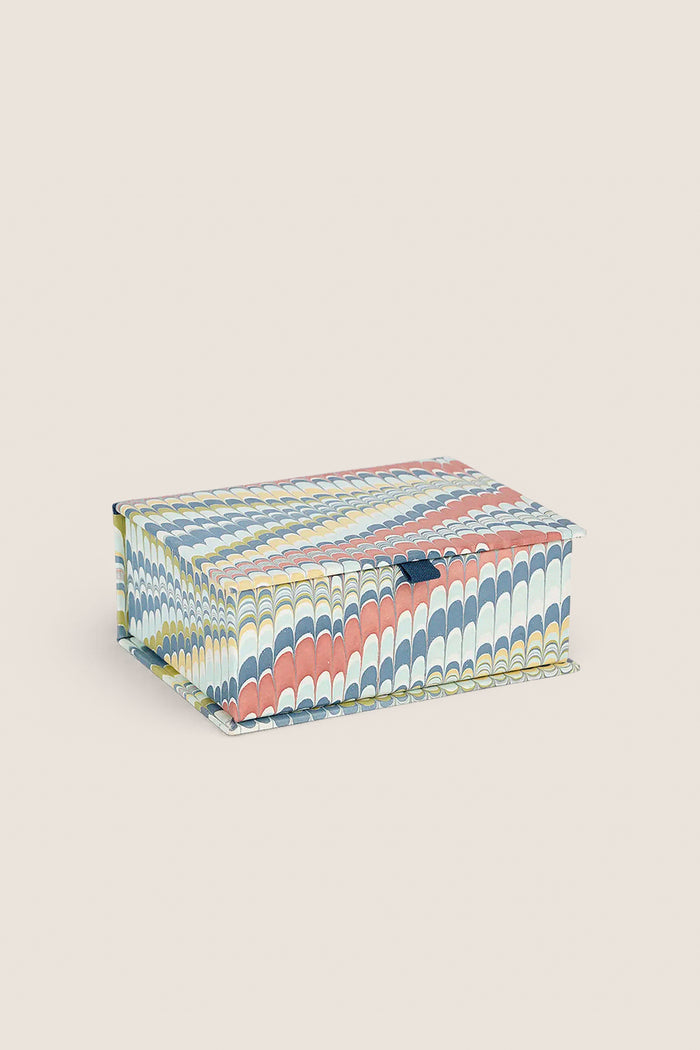 Ocean Mountain Large Marbled Keepsake Box