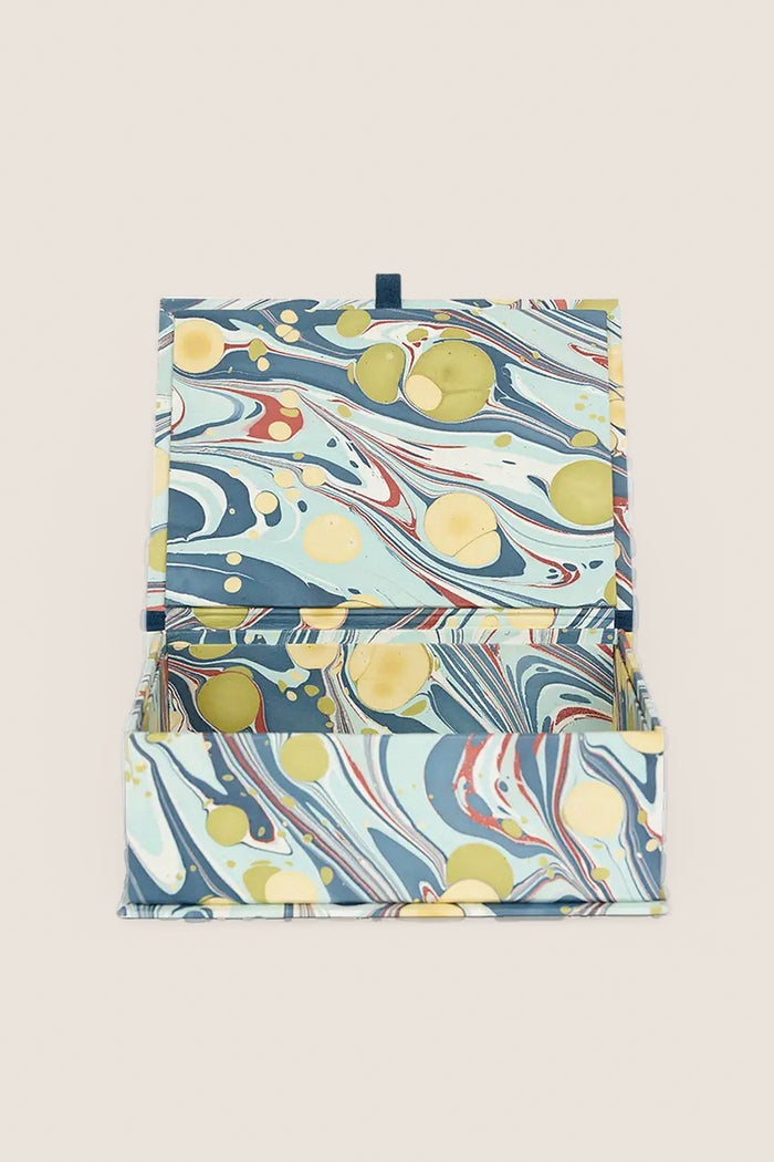 Ocean Mountain Large Marbled Keepsake Box