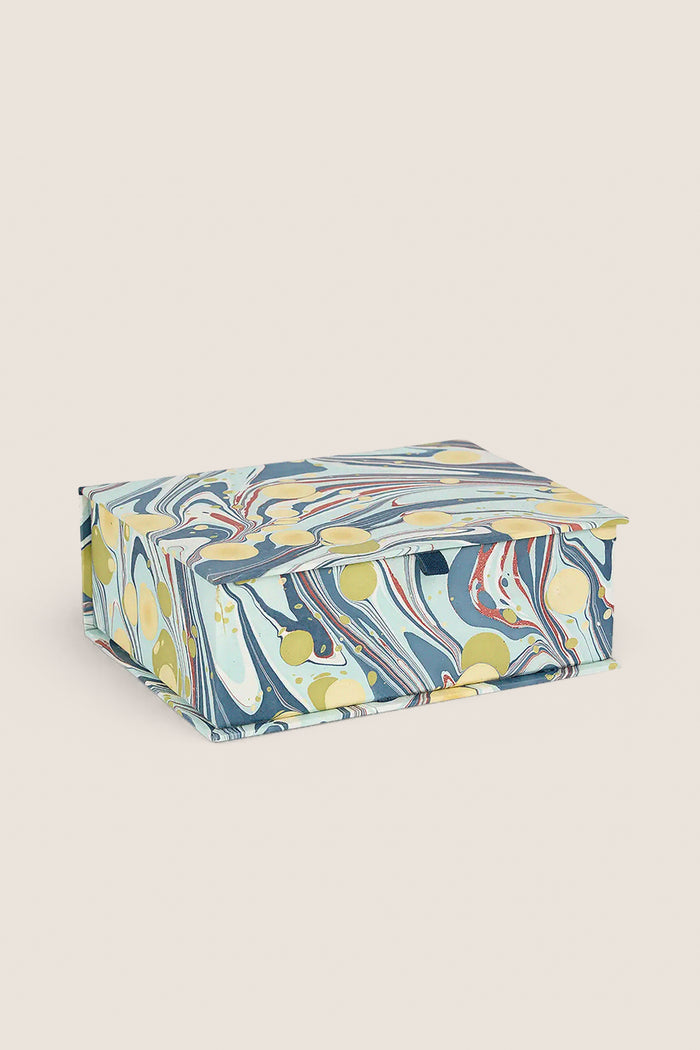 Ocean Mountain Large Marbled Keepsake Box