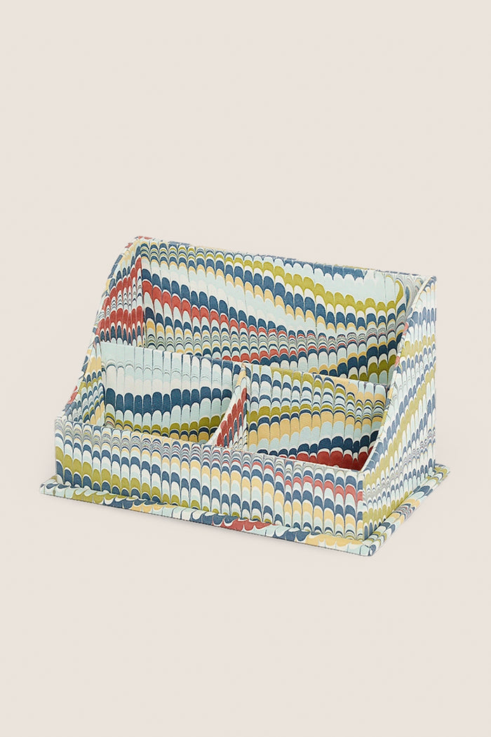 Ocean Mountain Marbled Wave Letter Sorter