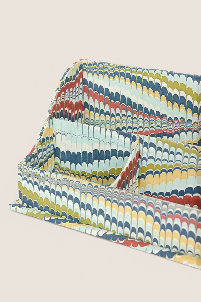 Ocean Mountain Marbled Wave Letter Sorter
