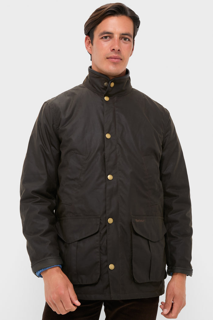 Olive Hereford Wax Jacket