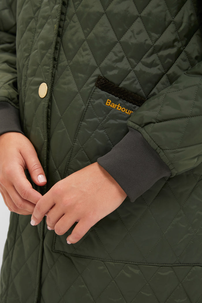 Olive Hilary Quilted Jacket