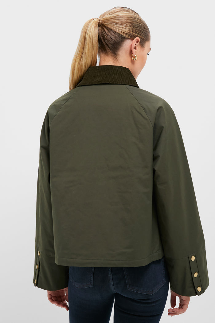 Olive Phoebe Casual Jacket