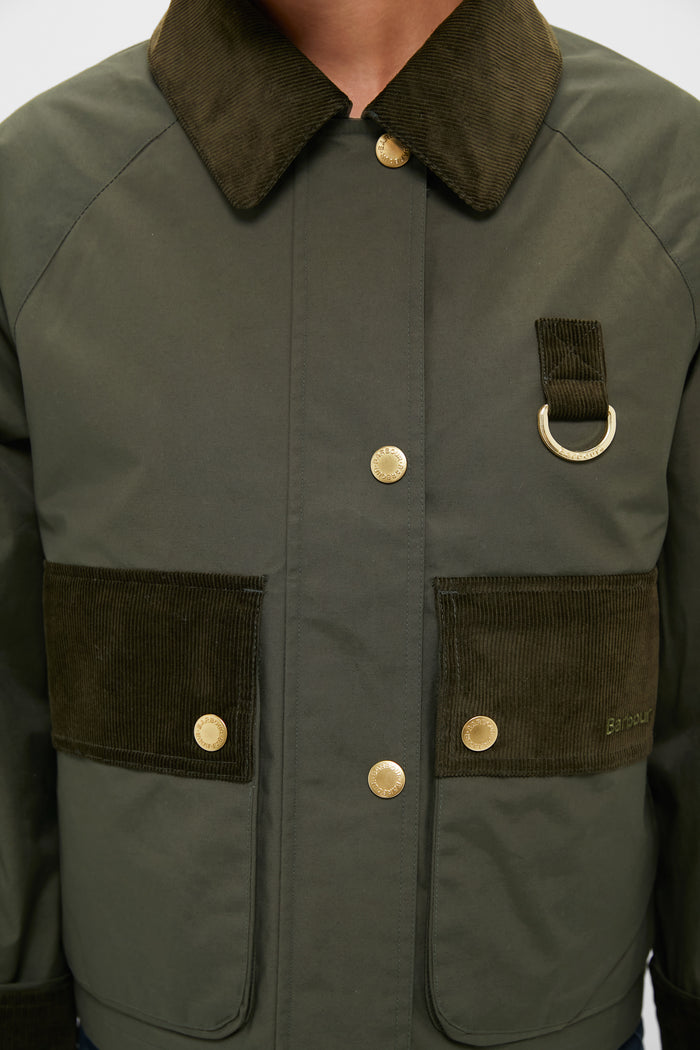 Olive Phoebe Casual Jacket