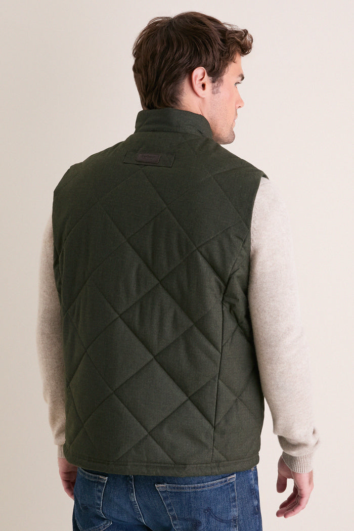 Olive Winter Finn Gilet