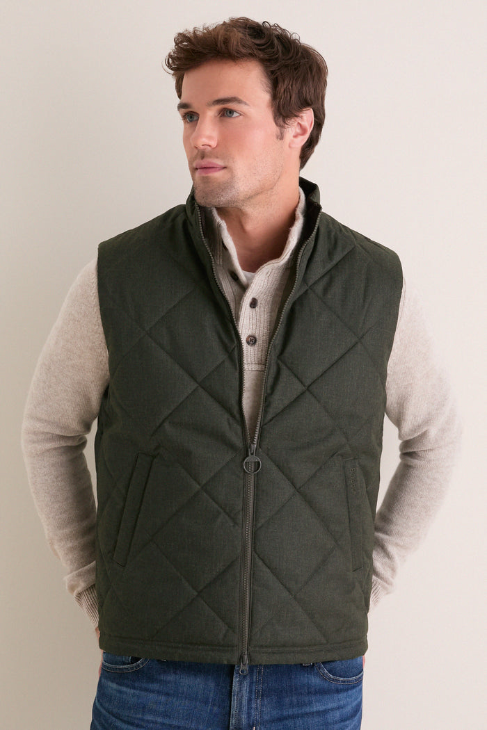 Olive Winter Finn Gilet