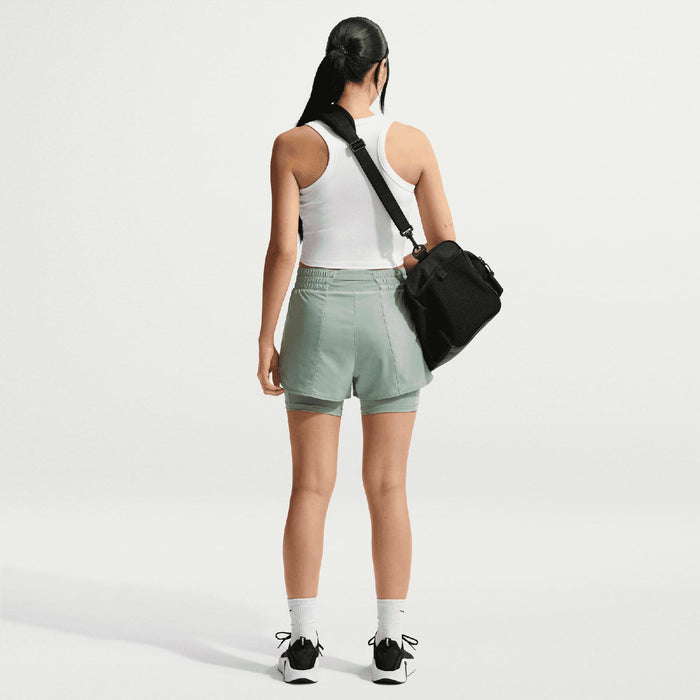 NIKE ONE DF HR 3IN 2N1 SHORT WMS Green