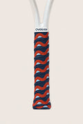 Overset Red and Navy Wave Overgrip