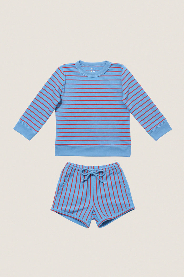 Paprika Stripe Remy Short Set