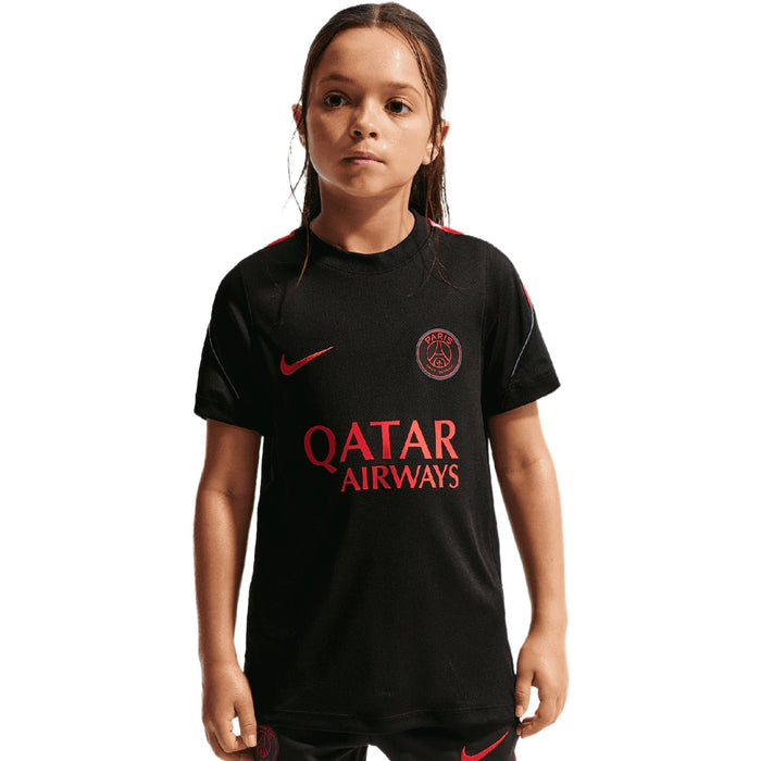 Nike Paris Saint-Germain 2026 Strike Kids Soccer Dri-FIT Short-Sleeve Top
