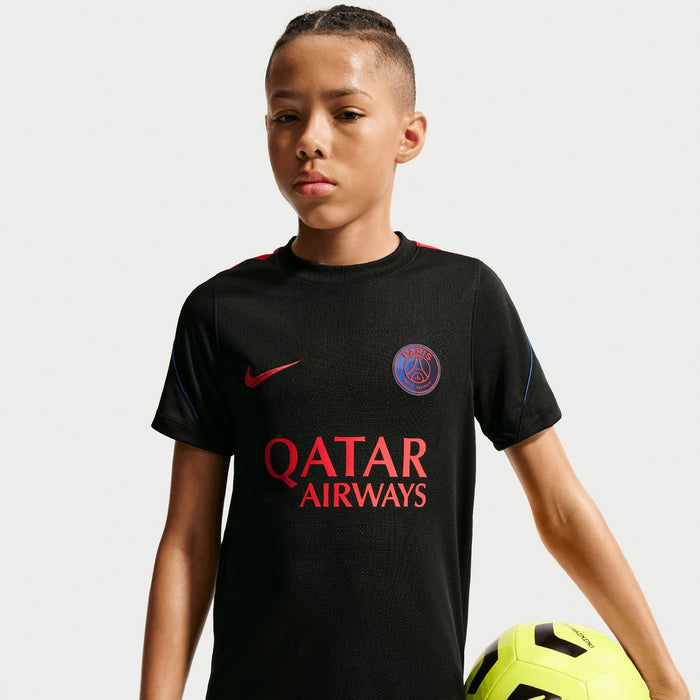 Nike PSG 26 Kids Strike Drill Tee Black