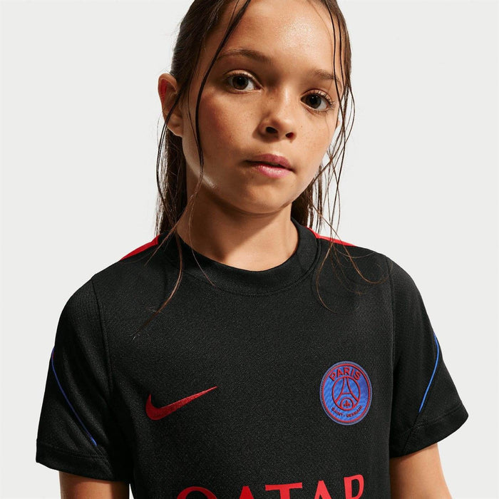Nike PSG 26 Kids Strike Drill Tee Black