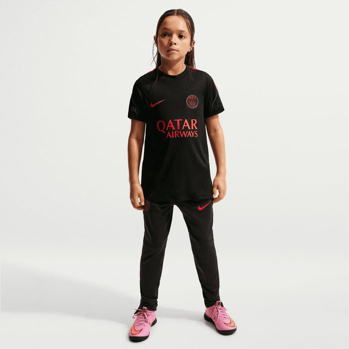 Nike PSG 26 Kids Strike Drill Tee Black