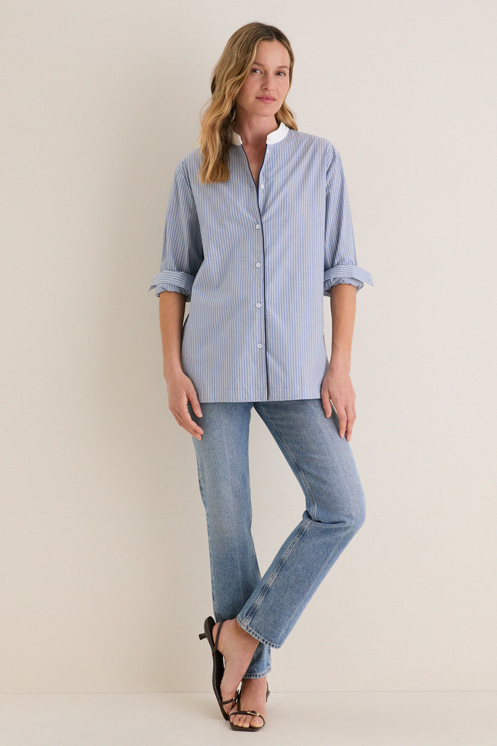Parisian Stripe Camelot Tunic