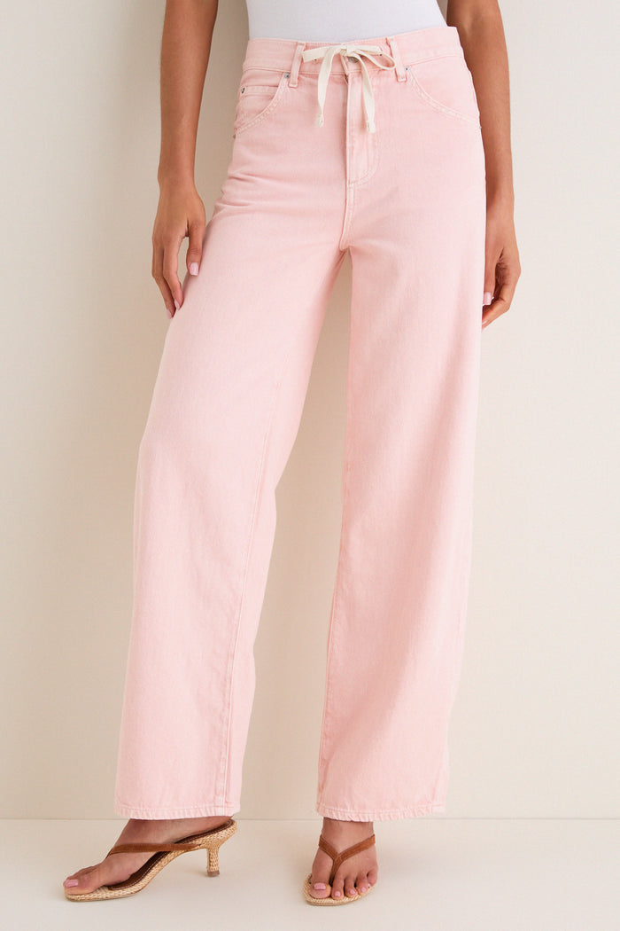 Peachy High Rise Luna Relaxed Jean