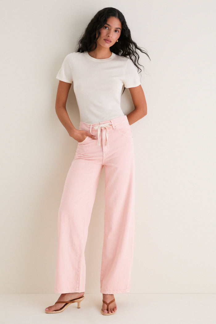 Peachy High Rise Luna Relaxed Jean