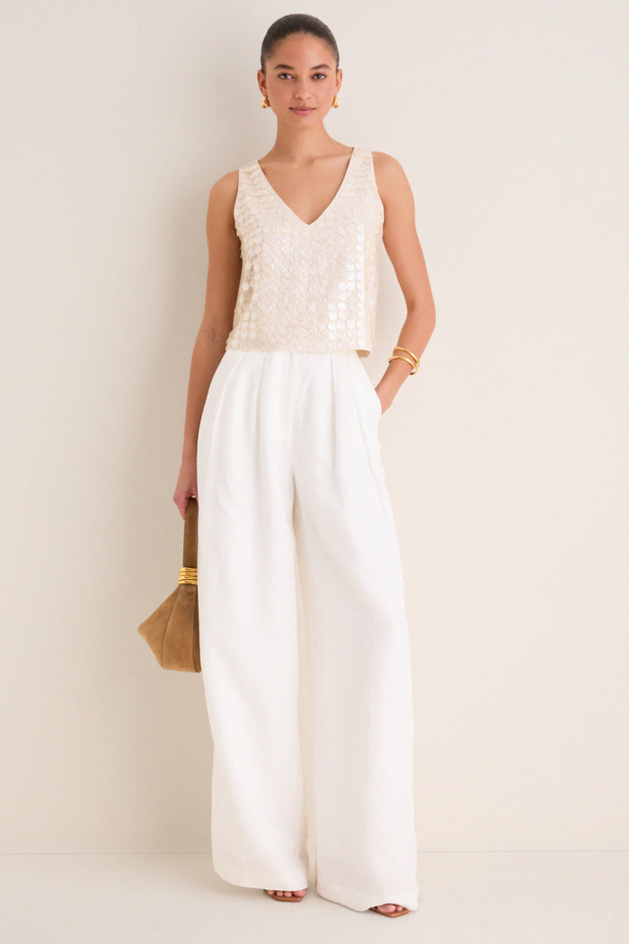 Pearl Shells Disco Tank