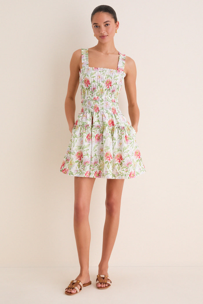 Peony Chintz Azalea Mini Nap Dress
