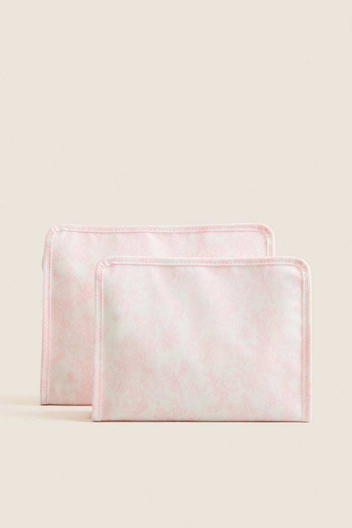 Pink Bunny Toile Roadie Bundle (Set of 2)
