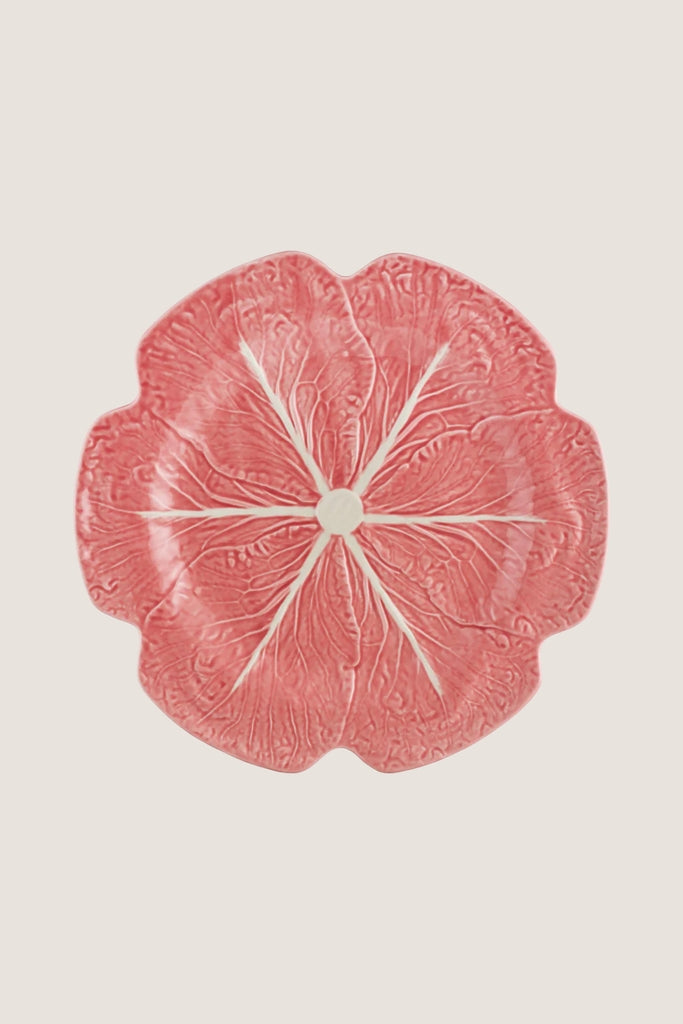 Pink Cabbage Charger Plate