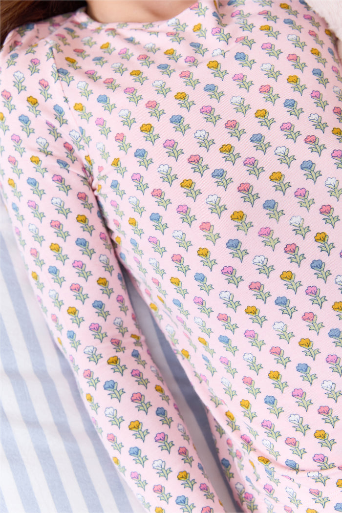 Pink Carnations Bamboo PJ Set