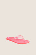 Pink Jelly Flip Flops