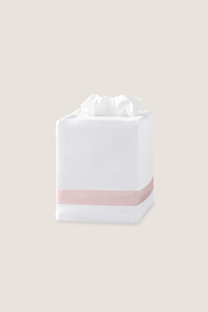 Pink Lowell Tissue Box Cover