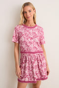 Pink Multi Floral Siesta Top