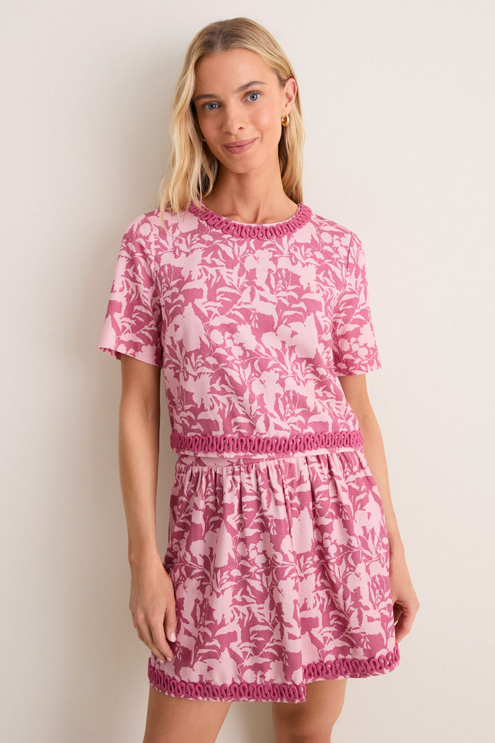 Pink Multi Floral Siesta Top
