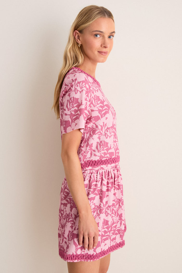 Pink Multi Floral Siesta Top