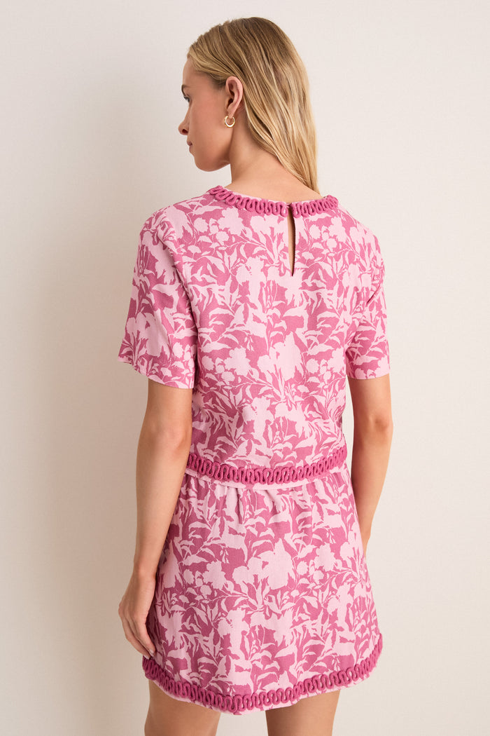 Pink Multi Floral Siesta Top