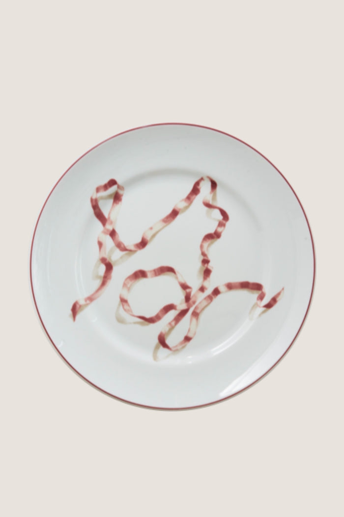 Pink Ribbon Dinner Plates (Set of 4)